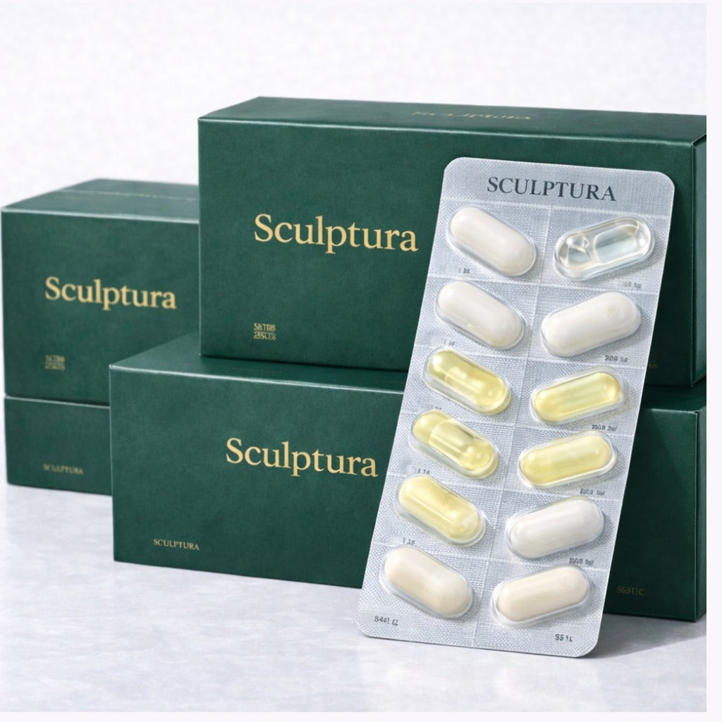 Sculptura 30-Day Korean Skin Reset | Fresh-Dose Capsule System